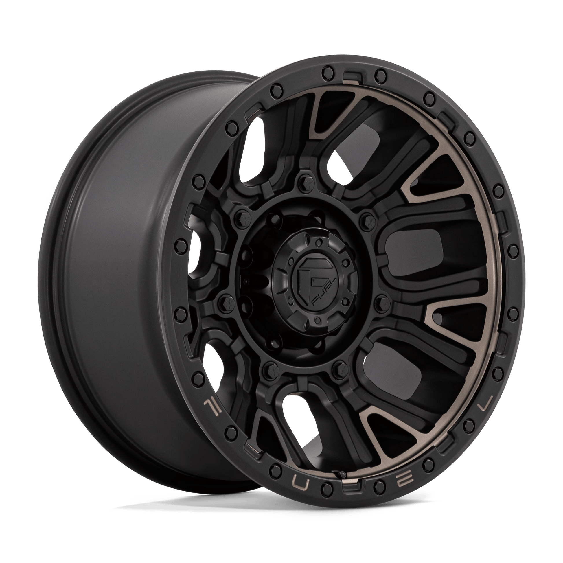 FUEL D824 TRACTION 20X10 8X6.5 M-BLK-DDT -18MM