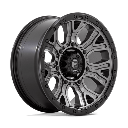 FUEL D825 TRACTION 20X9 6X135 M-GNMTL BLK-RG 1MM
