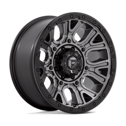 FUEL D825 TRACTION 20X9 8X180/8X7.1 M-GNMTL BLK-RG 1MM