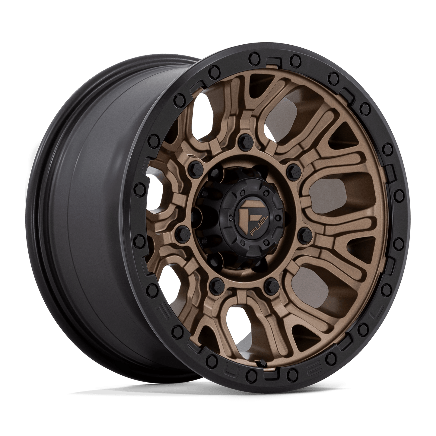 FUEL D826 TRACTION 17X9 6X5.5 M-BRZ BLK-RG 1MM