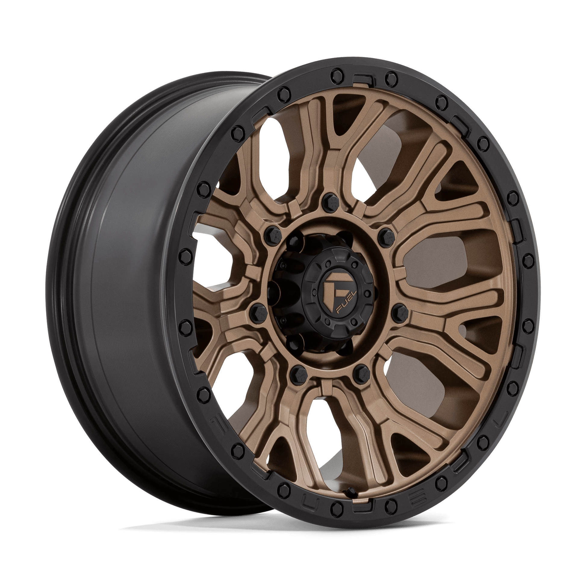 FUEL D826 TRACTION 20X9 6X5.5 M-BRZ BLK-RG 1MM