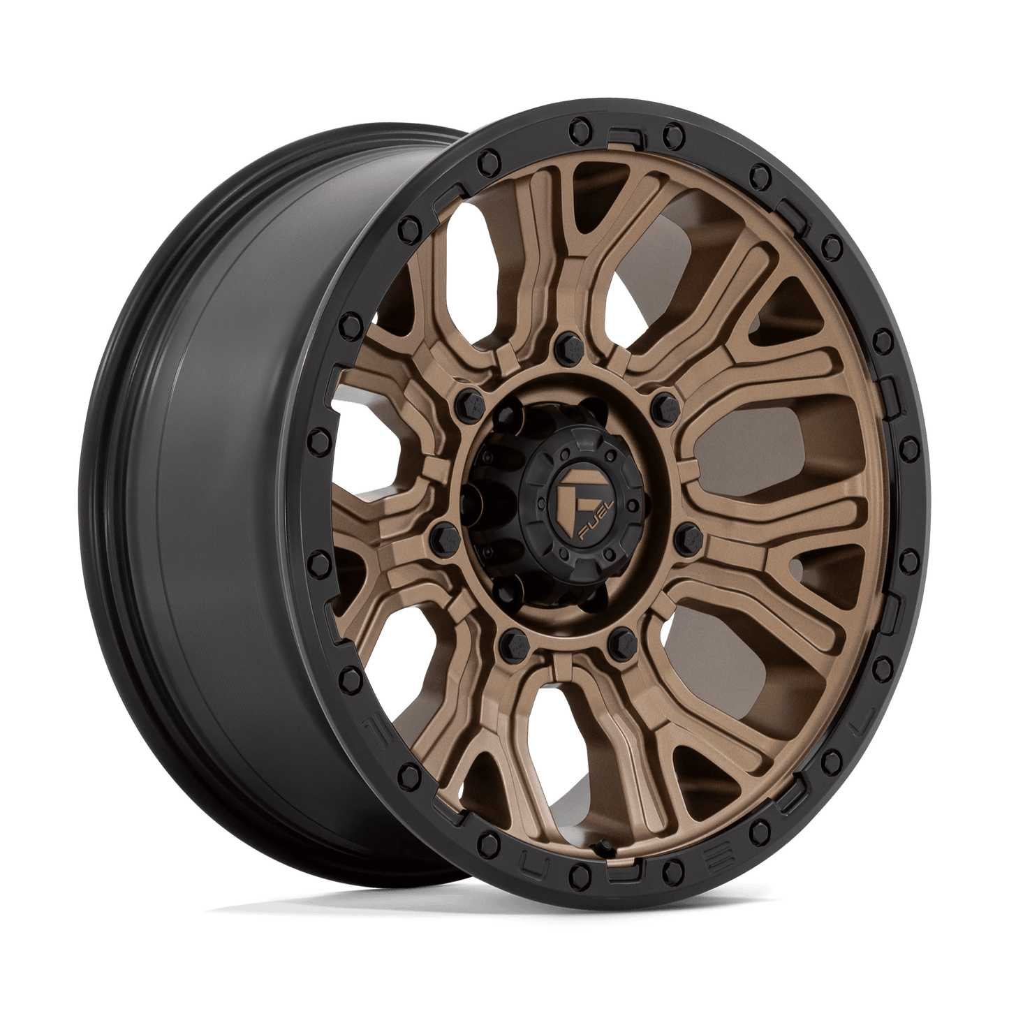 FUEL D826 TRACTION 20X9 6X135 M-BRZ BLK-RG 1MM