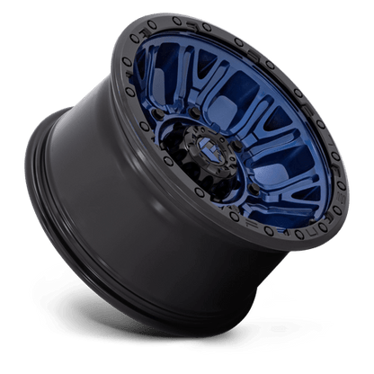 FUEL D827 TRACTION 17X9 5X5 DK-BLUE BLK-RG -12MM