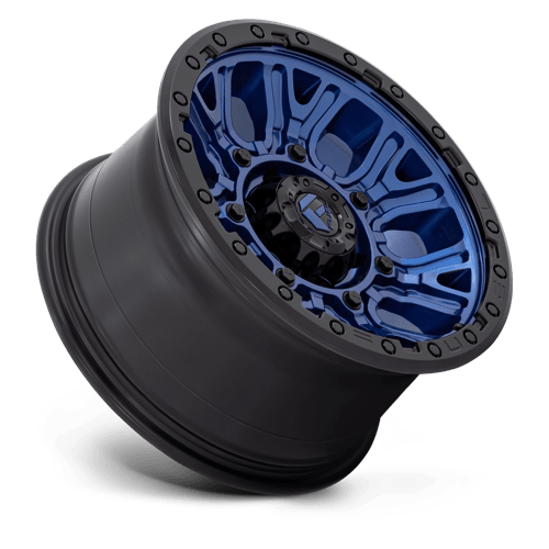 FUEL D827 TRACTION 17X9 6X5.5 DK-BLUE BLK-RG 1MM