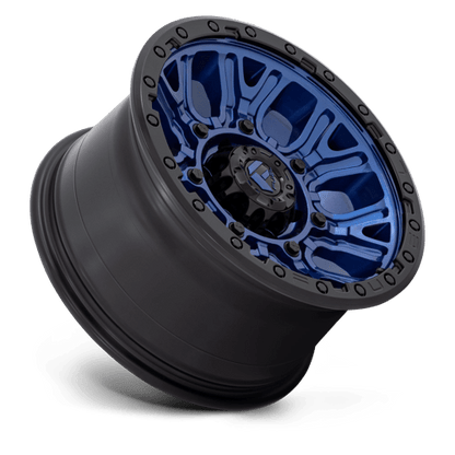 FUEL D827 TRACTION 17X9 6X5.5 DK-BLUE BLK-RG 1MM