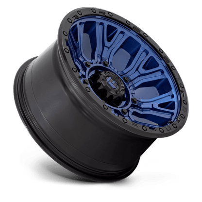 FUEL D827 TRACTION 20X10 6X5.5 DK-BLUE BLK-RG -18MM