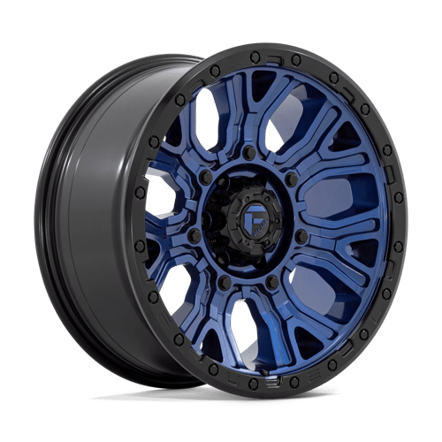 FUEL D827 TRACTION 20X9 6X135 DK-BLUE BLK-RG 1MM