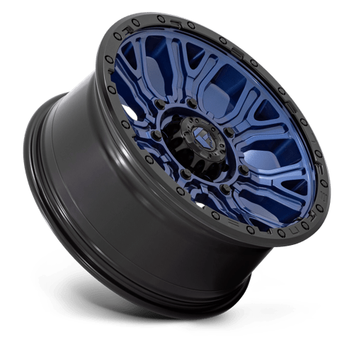 FUEL D827 TRACTION 20X9 6X135 DK-BLUE BLK-RG 1MM