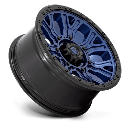 FUEL D827 TRACTION 20X9 6X135 DK-BLUE BLK-RG 1MM