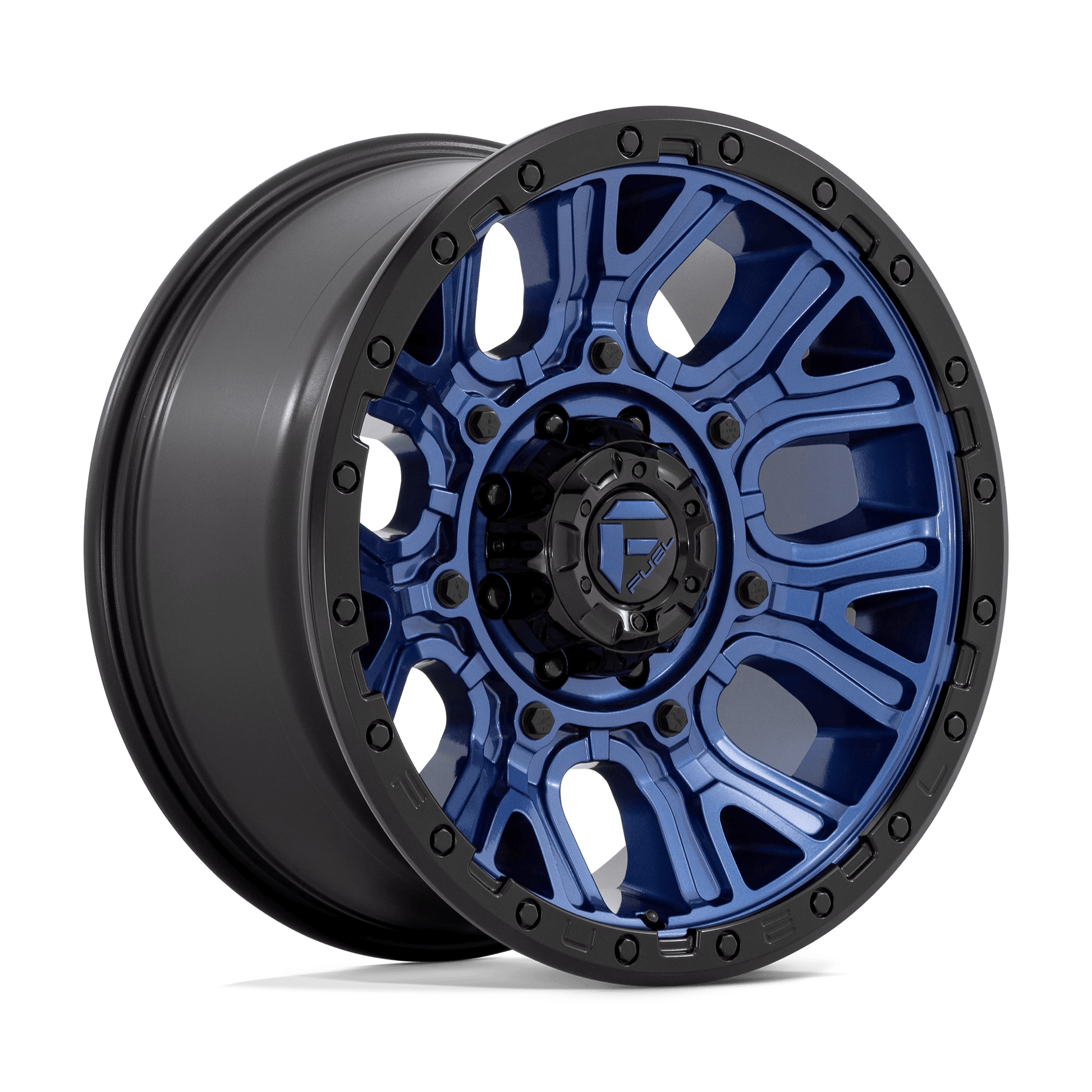 FUEL D827 TRACTION 20X9 8X180/8X7.1 DK-BLUE BLK-RG 1MM