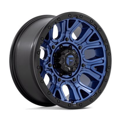 FUEL D827 TRACTION 20X9 8X180/8X7.1 DK-BLUE BLK-RG 1MM