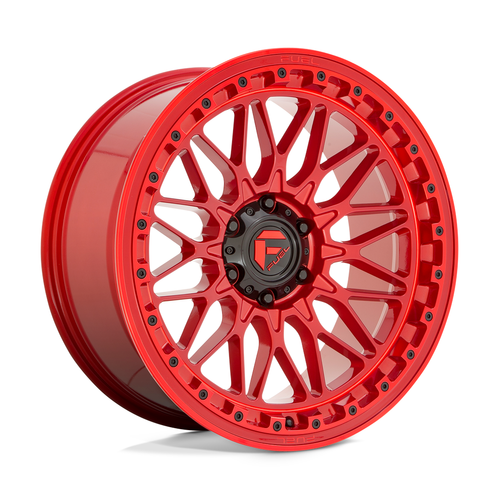FUEL 1PC D758 TRIGGER 17X9 1 5X127 CANDY RED
