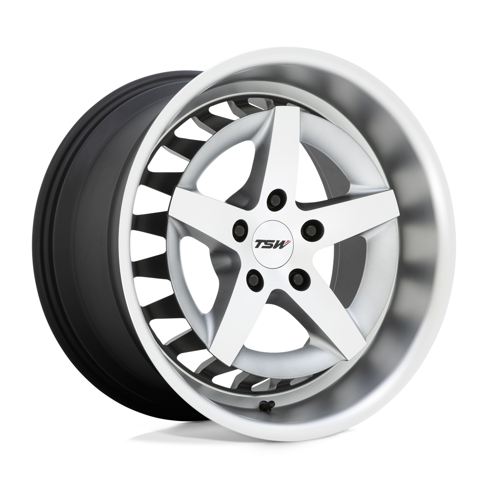 TSW DEGNER 18X10 25 5X114.3 MATTE TITANIUM WITH MACHINED FACE