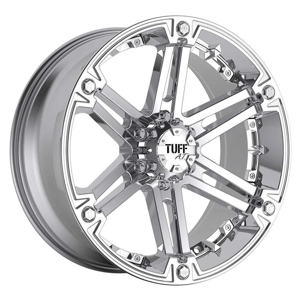 Tuff T01 20X9 10 5X127/5X139.7/5X5.0/5.5 CHROME