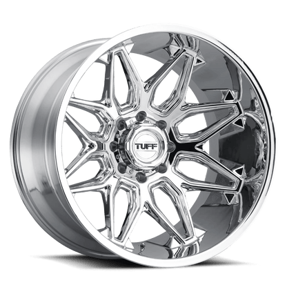 Tuff T3B 22X12 -45 8X170/8X6.7 CHROME