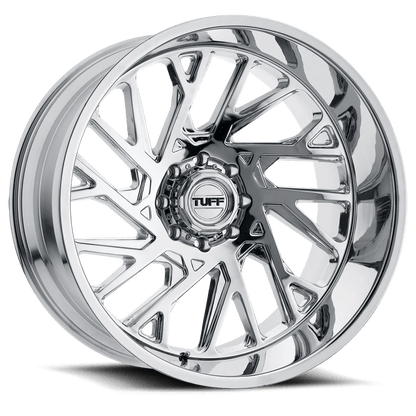 Tuff T4B 22X12 -45 8X165.1 CHROME
