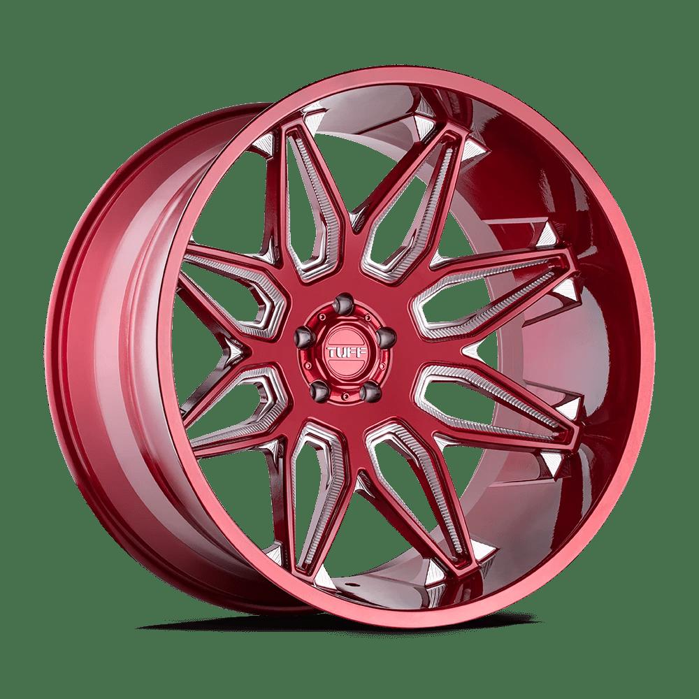 Tuff T3B 26X14 -72 5X127/5X5.0 CANDY RED