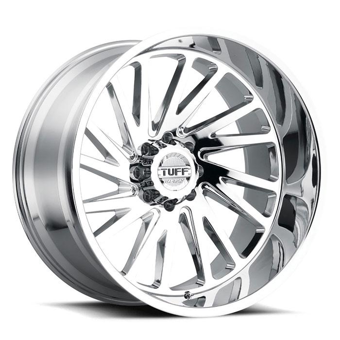 Tuff T2A 20x12 -45 8x165.1/8x6.5 CHROME