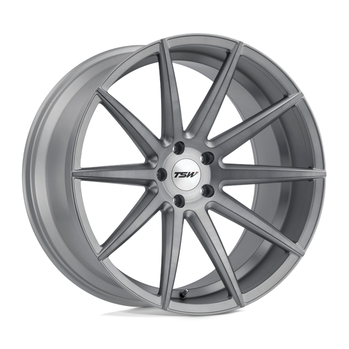 TSW CLYPSE 18X8.5 35 5X120/5X4.72 TITANIUM W/ MATTE BRUSHED FACE