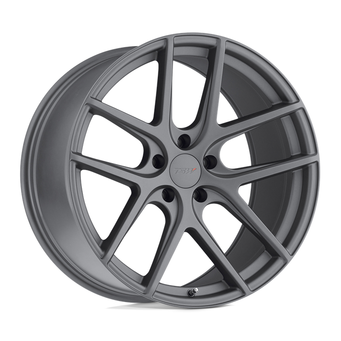 TSW GENEVA 17X8 35 5X120/5X4.72 MATTE GUNMETAL