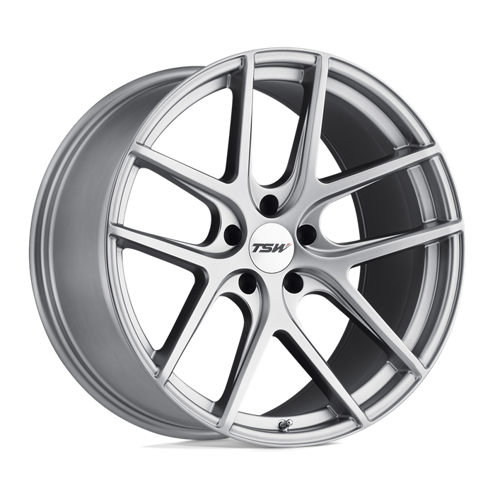 TSW GENEVA 18X8.5 35 5X120/5X4.72 MATTE TITANIUM SILVER