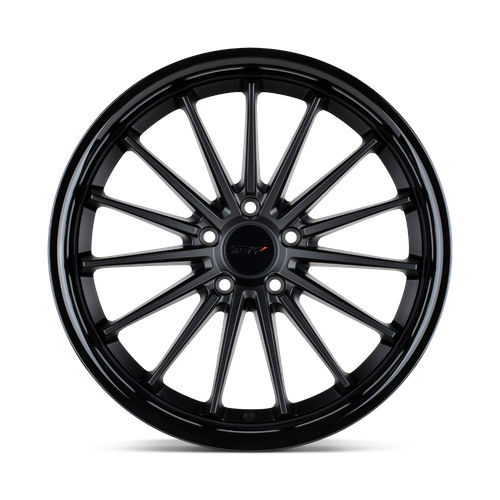 TSW MARINA 18X8.5 35 5X120/5X4.72 MATTE BLACK W/ GLOSS BLACK LIP