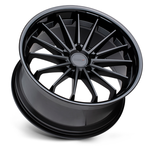 TSW MARINA 20X10 25 5X114.3 MATTE BLACK W/ GLOSS BLACK LIP