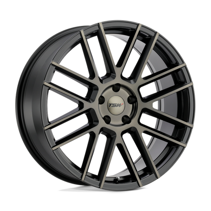 TSW MOSPORT 18X9.5 20 5X120/5X4.72 MATTE BLACK W/ MACHINE FACE & DARK TINT