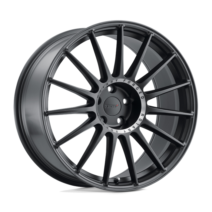 TSW PADDOCK 17X8 35 5X120/5X4.72 SEMI GLOSS BLACK W/ MACHINED TINTED RING