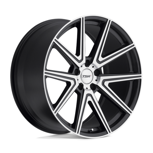 TSW ROUGE 18X8.5 20 5X120/5X4.72 GUNMETAL W/ MIRROR CUT FACE