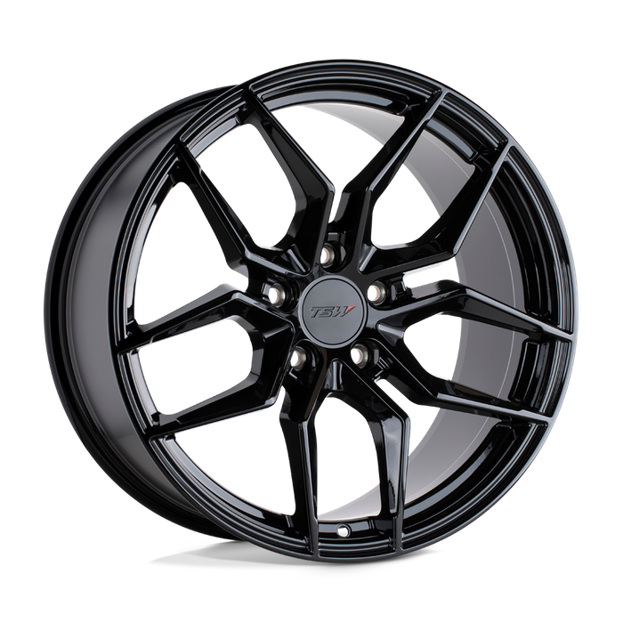 TSW SILVANO 18X9.5 40 5X114.3/5X4.5 GLOSS BLACK