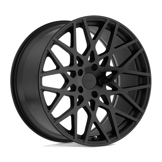 TSW VALE 18X8.5 30 5X120/5X4.72 DOUBLE BLACK - MATTE BLACK W/ GLOSS BLACK FACE