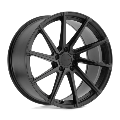 TSW WATKINS 20X10 25 5X112 DOUBLE BLACK - MATTE BLACK W/ GLOSS BLACK FACE