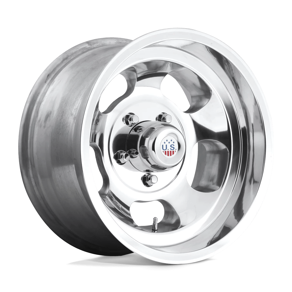 US Mag 1PC U101 INDY 15X10 -50 5X120.65 HIGH LUSTER POLISHED