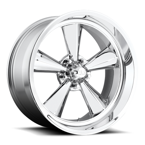 US Mag 1PC U104 STANDARD 20X8 1 5X120.65/5X4.75 CHROME PLATED