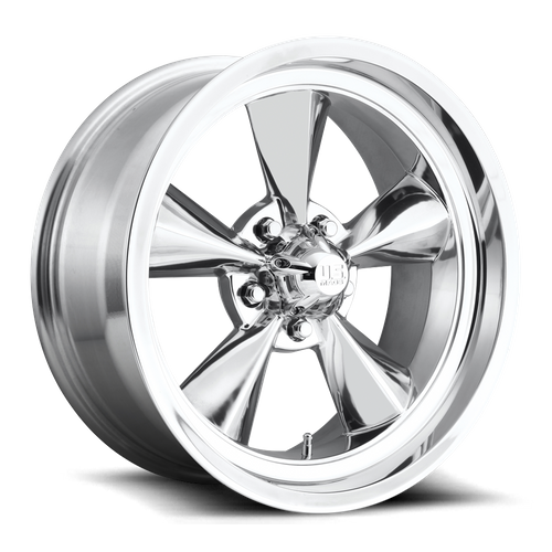 US Mag 1PC U108 STANDARD 17X7 1 5X114.3/5X4.5 HIGH LUSTER POLISHED