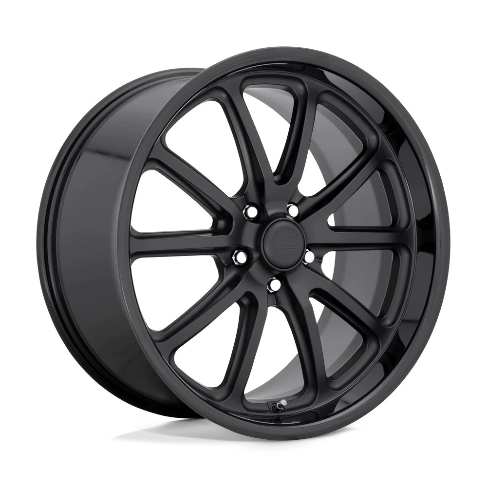US Mag 1PC U123 RAMBLER 20X9.5 1 5X127 GLOSS BLACK MATTE BLACK