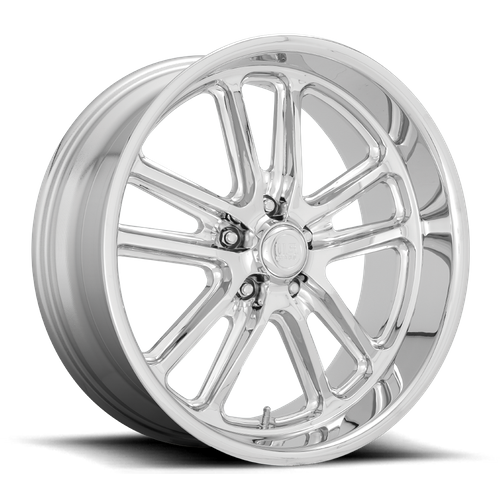 US Mag 1PC U131 BULLET 24X9 1 5X120.65/5X4.75 Chrome