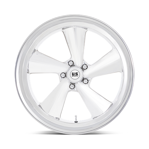 US Mag 1PC U135 TS 22X10.5 0 5X127 POLISHED