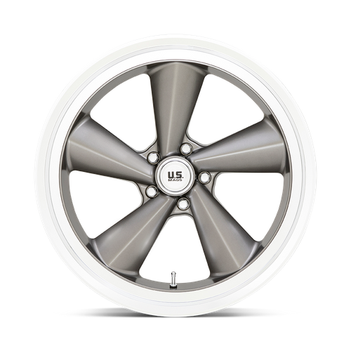 US Mag 1PC U137 TS 22X9 15 5X127/5X5.0 ANTHRACITE WITH DIAMOND CUT LIP