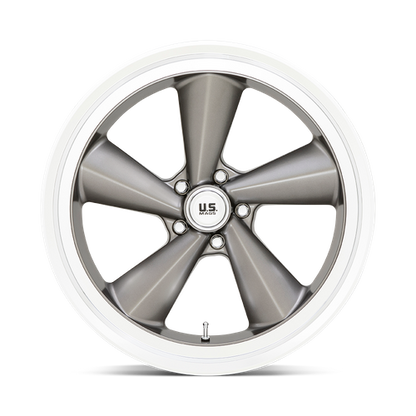 US Mag 1PC U137 TS 22X9 15 5X127/5X5.0 ANTHRACITE WITH DIAMOND CUT LIP
