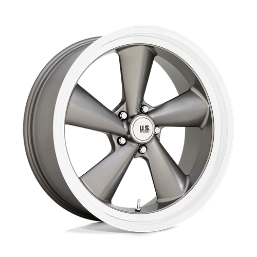 US Mag 1PC U137 TS 22X9 15 5X127/5X5.0 ANTHRACITE WITH DIAMOND CUT LIP