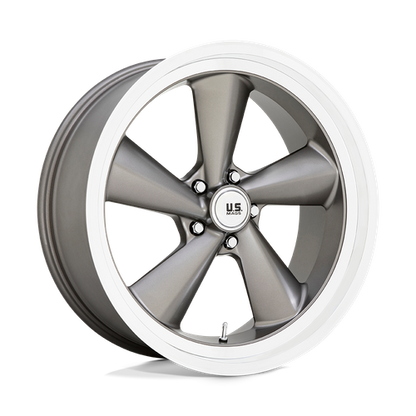 US Mag 1PC U137 TS 22X9 15 5X127/5X5.0 ANTHRACITE WITH DIAMOND CUT LIP