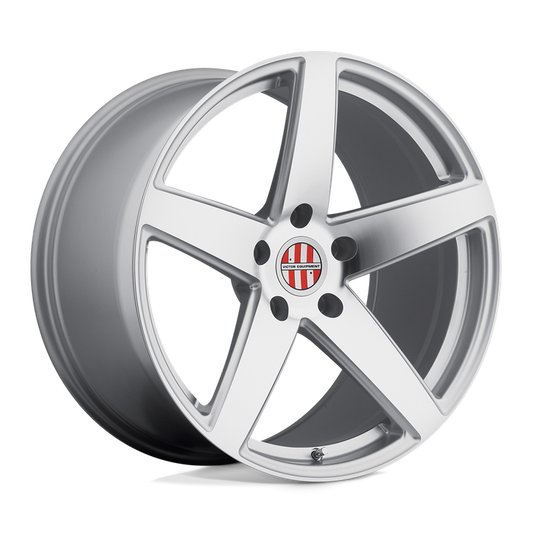 Victor Equipment BADEN 18X8 45 5X130/5X130 SILVER W/ MIRROR CUT FACE