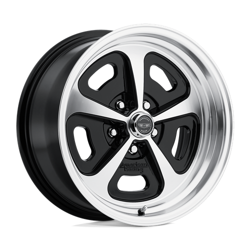 American Racing Vintage VN501 500 MONO CAST 15X8 0 5X114.3/5X4.5 Gloss Black Machined