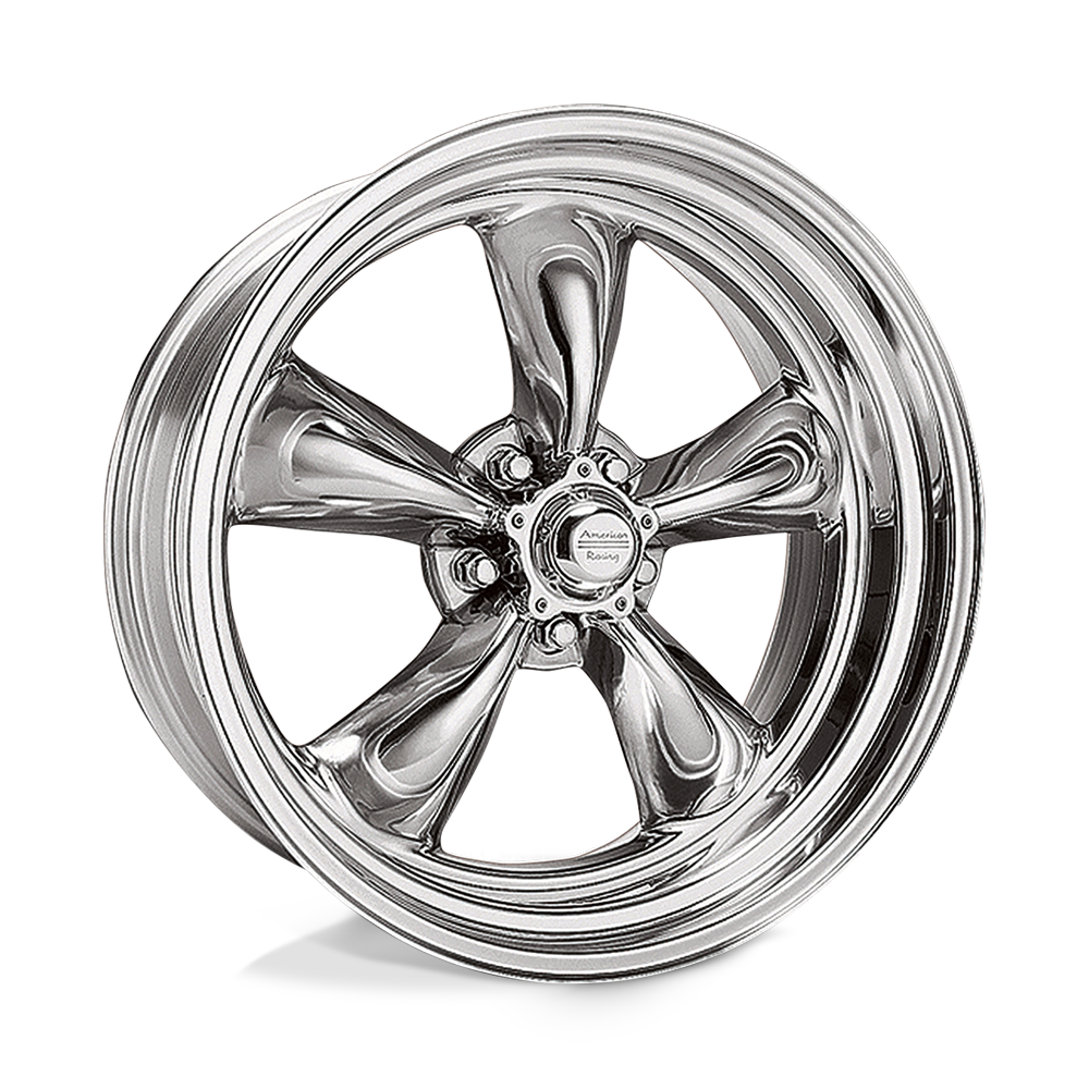 AMERICAN RACING VINTAGE VN505 TORQ THRUST II 17X8 0 5X120.65 POLISHED