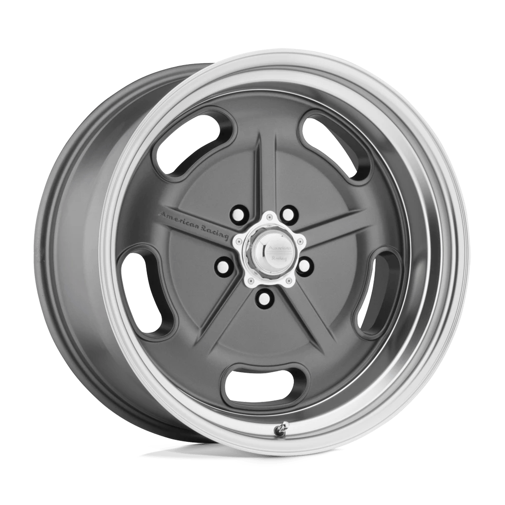 American Racing Vintage VN511 SALT FLAT 20X8 0 5X114.3/5X4.5 Mag Gray Diamond Cut Lip