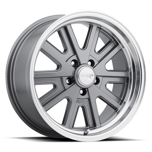 American Racing Vintage VN527 427 MONO CAST 17X9 0 5X120.65/5X4.75 Mag Gray Machined