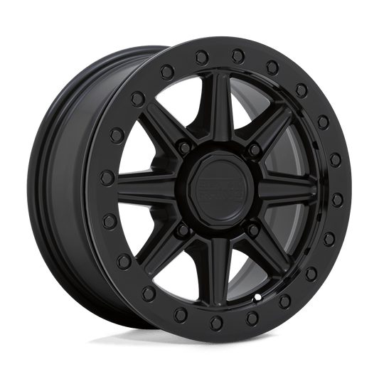 Black Rhino Powersports WEBB UTV BEADLOCK 14X7 51 4X156 MATTE BLACK