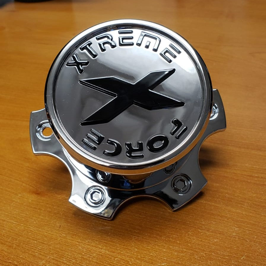 Xtreme Force Center Cap Chrome 20x10, 22x12, 24x14 6x135/139.7 (6x5.5)